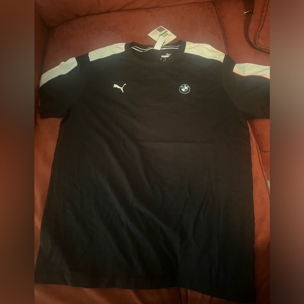 Black puma NMW tee large